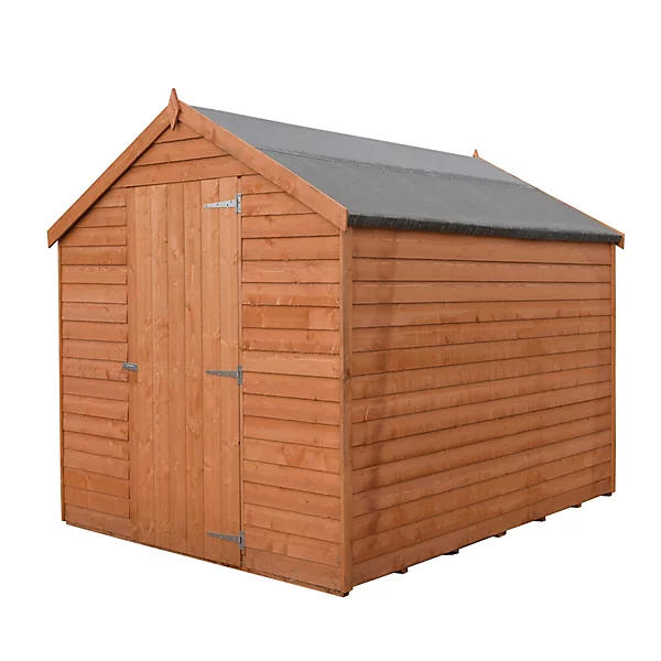 Shire Overlap 7x5 Single Door Windowless Value Garden Building - Image 3