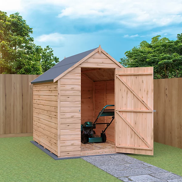 Shire Overlap 7x5 Single Door Windowless Value Garden Building - Image 5