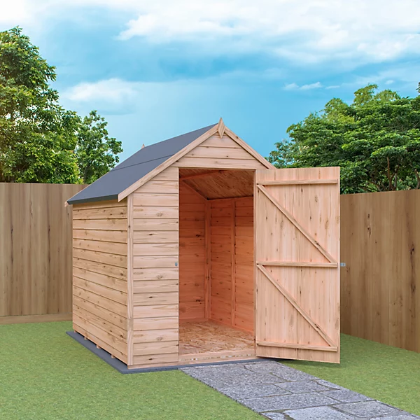 Shire Overlap 7x5 Single Door Windowless Value Garden Building - Image 6
